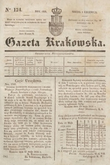 Gazeta Krakowska. 1836, nr 124