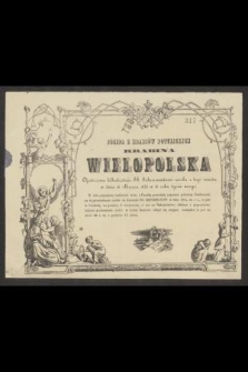 Józefa z hrabiów Potulickich hrabina Wielopolska [...] zeszła z tego świata w dniu 16 Marca 1848 w 61 roku życia swego [...]