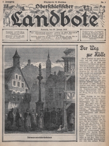 Oberschlesischer Landbote. 1933, nr 4
