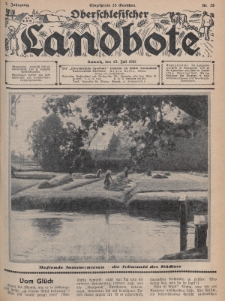Oberschlesischer Landbote. 1933, nr 28