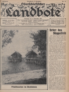 Oberschlesischer Landbote. 1933, nr 35