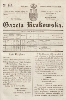 Gazeta Krakowska. 1836, nr 145