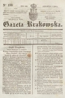Gazeta Krakowska. 1836, nr 153