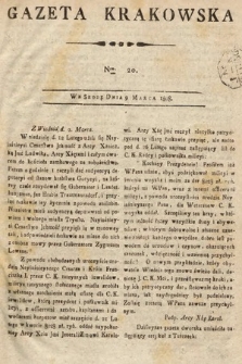 Gazeta Krakowska. 1808, nr 20