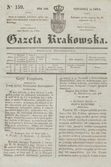 Gazeta Krakowska. 1836, nr 159