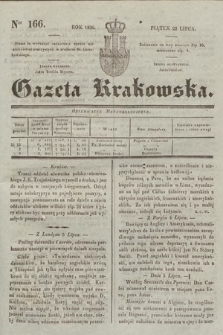 Gazeta Krakowska. 1836, nr 166