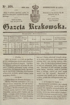 Gazeta Krakowska. 1836, nr 168