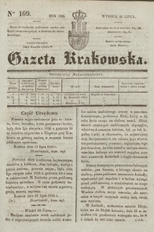 Gazeta Krakowska. 1836, nr 169