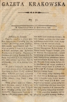 Gazeta Krakowska. 1808, nr 31