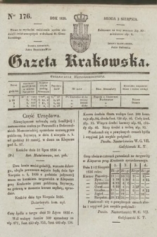 Gazeta Krakowska. 1836, nr 176