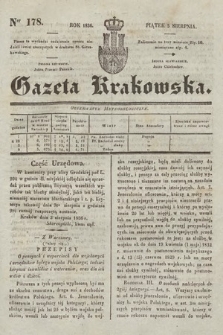 Gazeta Krakowska. 1836, nr 178