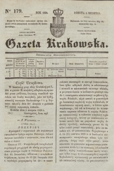 Gazeta Krakowska. 1836, nr 179