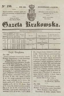 Gazeta Krakowska. 1836, nr 180