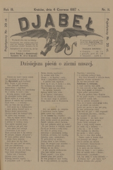 Djabeł. R.19, 1887, nr 11 + dod.