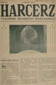 Harcerz : tygodnik młodzieży harcerskiej. R.8, 1927, nr 11