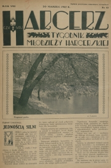 Harcerz : tygodnik młodzieży harcerskiej. R.8, 1927, nr 12