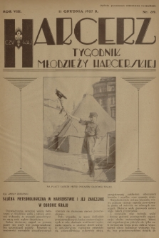 Harcerz : tygodnik młodzieży harcerskiej. R.8, 1927, nr 39