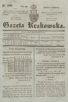 Gazeta Krakowska. 1836, nr 199