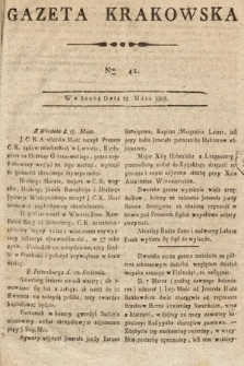 Gazeta Krakowska. 1808, nr 42