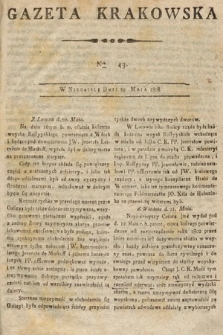 Gazeta Krakowska. 1808, nr 43