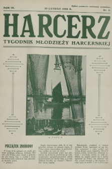 Harcerz : tygodnik młodzieży harcerskiej. R.9, 1928, nr 8