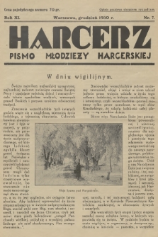 Harcerz : tygodnik młodzieży harcerskiej. R.11, 1930, nr 7