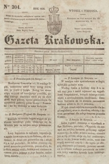 Gazeta Krakowska. 1836, nr 204