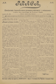 Praca : tygodnik illustrowany, ekonomiczno-społeczny i belletrystyczny. R. 3 [i.e. 4], 1899, nr 39