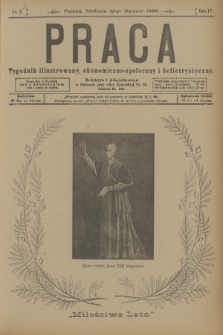 Praca : tygodnik illustrowany, ekonomiczno-społeczny i belletrystyczny. R. 4, 1900, nr 3