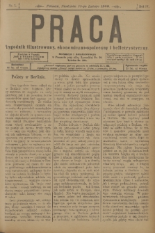 Praca : tygodnik illustrowany, ekonomiczno-społeczny i belletrystyczny. R. 4, 1900, nr 7