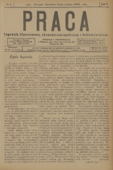 Praca : tygodnik illustrowany, ekonomiczno-społeczny i belletrystyczny. R. 4, 1900, nr 9