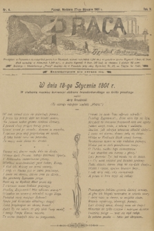 Praca: tygodnik illustrowany. R. 5, 1901, nr 4