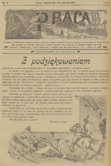 Praca: tygodnik illustrowany. R. 5, 1901, nr 16