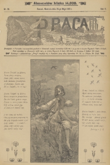 Praca: tygodnik illustrowany. R. 5, 1901, nr 21