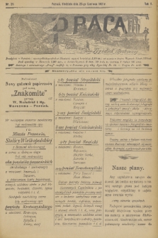 Praca: tygodnik illustrowany. R. 5, 1901, nr 25