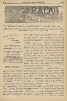 Praca: tygodnik illustrowany. R. 5, 1901, nr 41