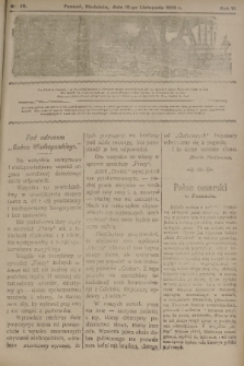 Praca: tygodnik illustrowany. R. 6, 1902, nr 46