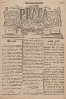 Praca: tygodnik illustrowany. R. 7, 1903, nr 17