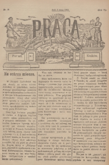 Praca: tygodnik illustrowany. R. 7, 1903, nr 18