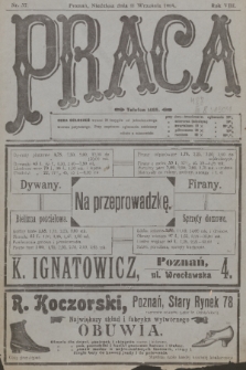 Praca: tygodnik polityczny i literacki, illustrowany. R. 8, 1904, nr 37