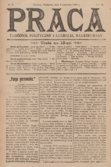 Praca: tygodnik polityczny i literacki, illustrowany. R. 9, 1905, nr 15