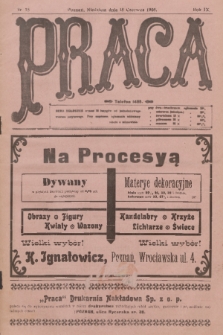 Praca: tygodnik polityczny i literacki, illustrowany. R. 9, 1905, nr 25