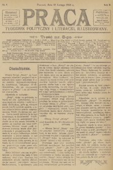Praca: tygodnik polityczny i literacki, illustrowany. R. 10, 1906, nr 8