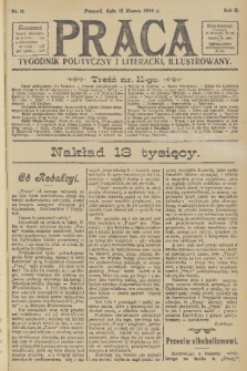 Praca: tygodnik polityczny i literacki, illustrowany. R. 10, 1906, nr 11