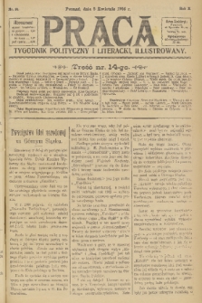 Praca: tygodnik polityczny i literacki, illustrowany. R. 10, 1906, nr 14