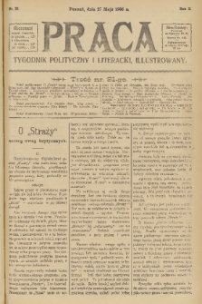 Praca: tygodnik polityczny i literacki, illustrowany. R. 10, 1906, nr 21