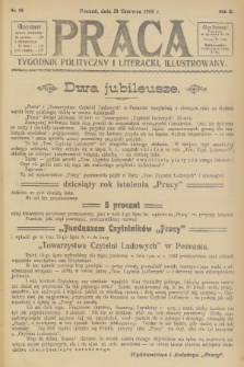 Praca: tygodnik polityczny i literacki, illustrowany. R. 10, 1906, nr 25
