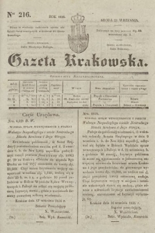 Gazeta Krakowska. 1836, nr 216