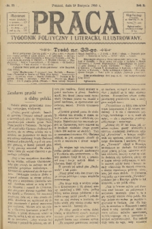 Praca: tygodnik polityczny i literacki, illustrowany. R. 10, 1906, nr 33