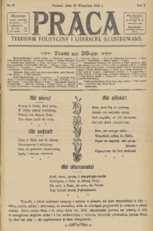 Praca: tygodnik polityczny i literacki, illustrowany. R. 10, 1906, nr 38